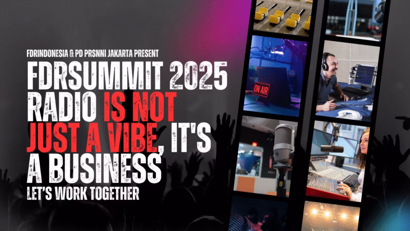 Dua Menit yang Bisa Mengubah Masa Depan Radio di FDR Summit 2025