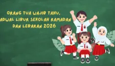 Orang Tua Wajib Tahu, Jadwal Libur Sekolah Ramadan dan Lebaran 2026