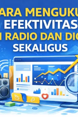 Cara Mengukur Efektivitas Iklan Radio dan Digital Sekaligus