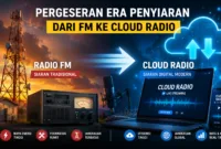 Radio cloud mulai menggantikan FM tradisional akibat tingginya biaya energi dan kebutuhan infrastruktur modern.